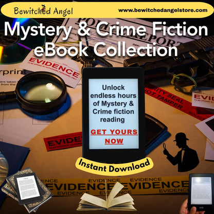 Mystery & Crime Fiction eBook Collection | Instant Download