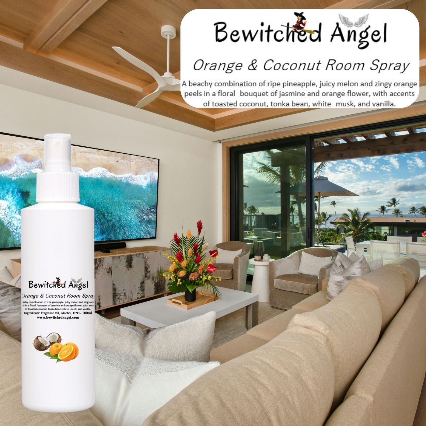Room Mist Spray | Air Freshener – Long-Lasting Fragrance