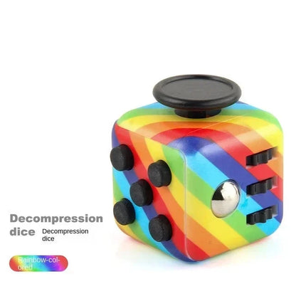 Rainbow Fidget Dice