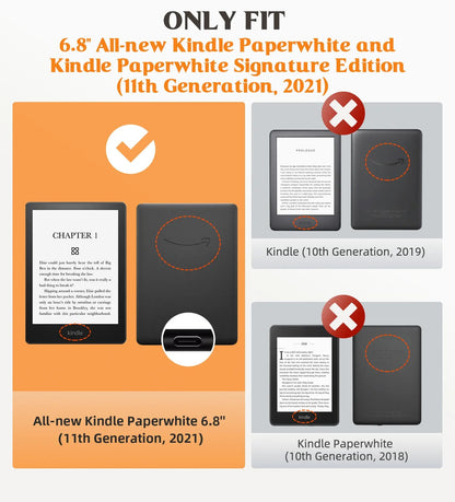 Kindle Paperwhite Case (11th Generation-2021) Signature Edition