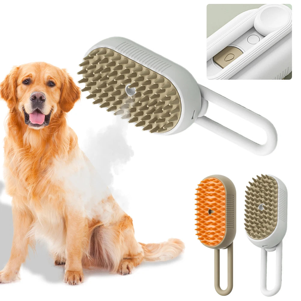 Steam Dog Brush - Steam Cat Brush