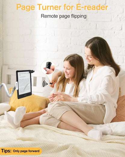 All in One eReader Page Turner and Phone Remote Contol