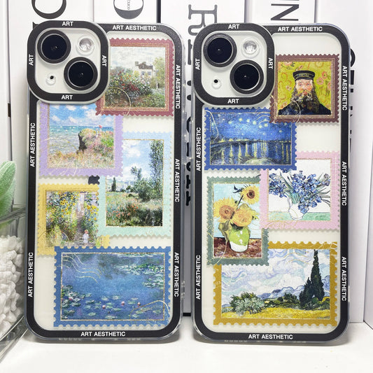 Monet, Klimt, and Van Gogh Artistic iPhone Cases