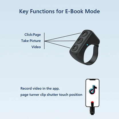 All in One eReader Page Turner and Phone Remote Contol