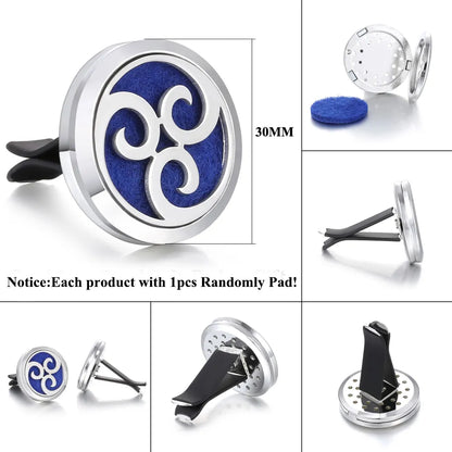 Decorative Car Fragrance Diffuser & Diffuser Fragrance  Pads
