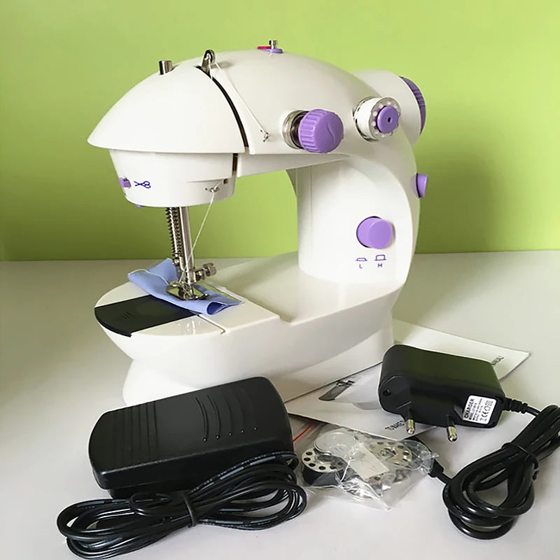 Compact Electric Portable Mini Sewing Machine - Your Ultimate DIY Companion!