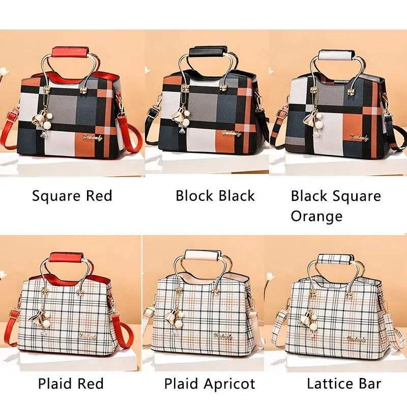 Plaid and Check Bag - 6 designs