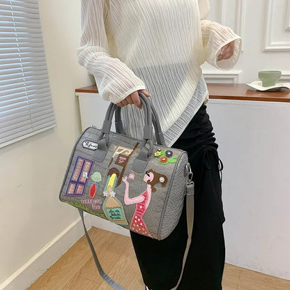 Fun and Funky Boston Bag