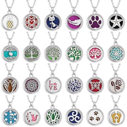 Stylish & Therapeutic Aromatherapy Necklace