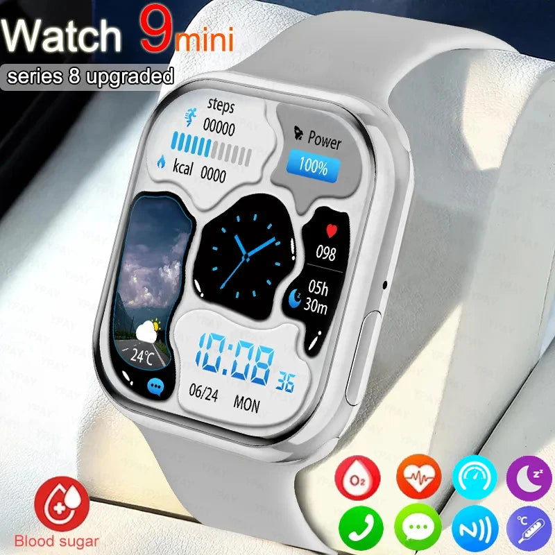 SmartWatch 9 Mini and SmartWatch 9 - supports Android + IOS