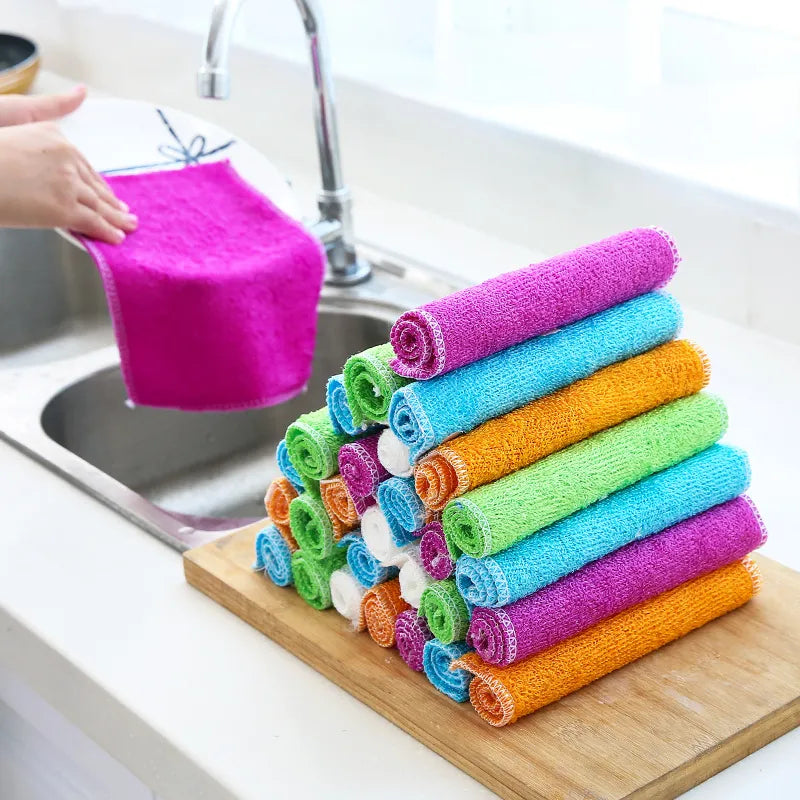 Bamboo Cleaning Cloths x 10