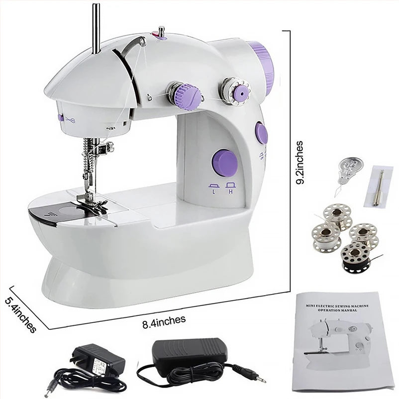 Compact Electric Portable Mini Sewing Machine - Your Ultimate DIY Companion!