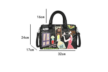 Fun and Funky Boston Bag