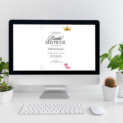 Bridal Shower Invitation - Editable