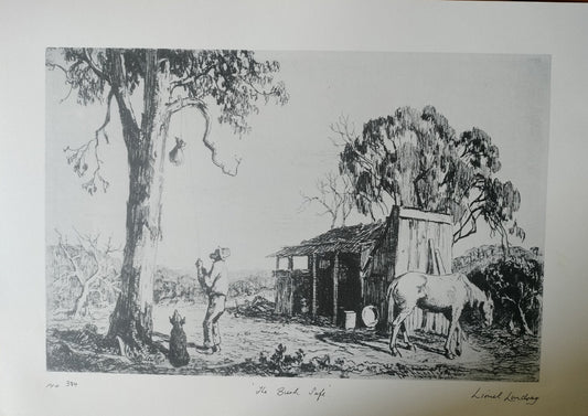 Lionel Lindsay The Bush Safe Limited Edition Facsimile Etching | Australian Art Print