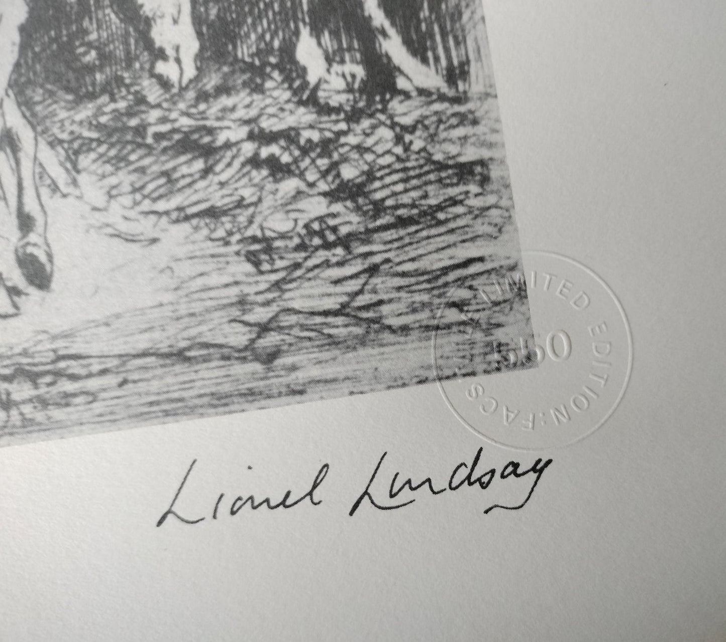 Lionel Lindsay The Bush Safe Limited Edition Facsimile Etching | Australian Art Print