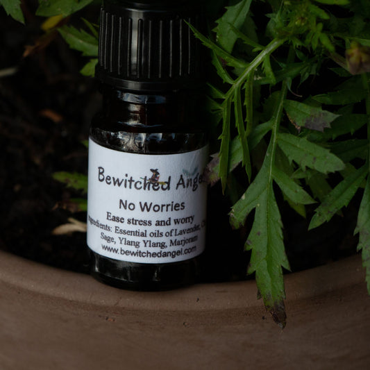 Essential Oil Blend - "No Worries" - Anxiety, Worry & Stress Release Blend