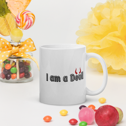 party devil ceramic mug