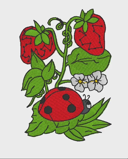 Insect Machine Embroidery Designs - Fun & Whimsical | Instant Download