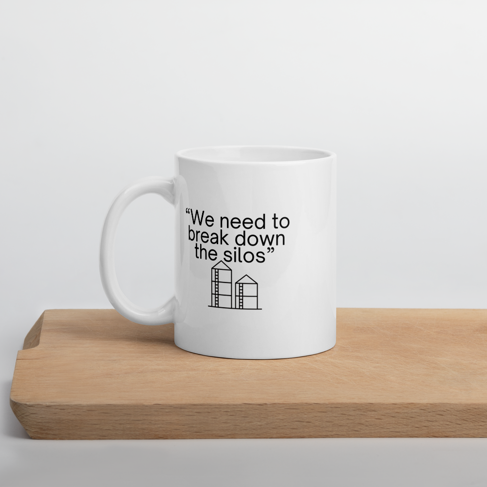 "We need to break down the silos" - Office Jargon Mug