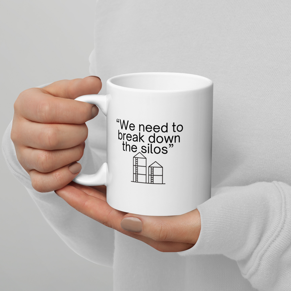 "We need to break down the silos" - Office Jargon Mug