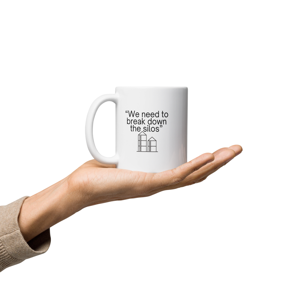 "We need to break down the silos" - Office Jargon Mug