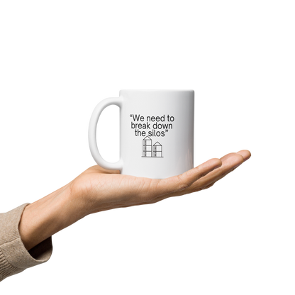 "We need to break down the silos" - Office Jargon Mug