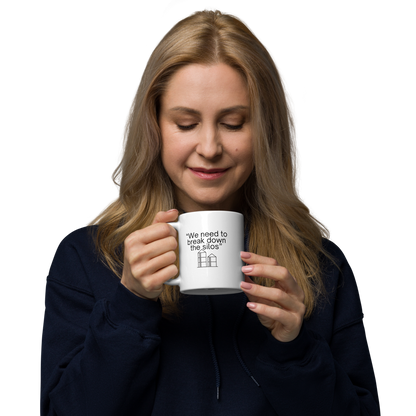 "We need to break down the silos" - Office Jargon Mug