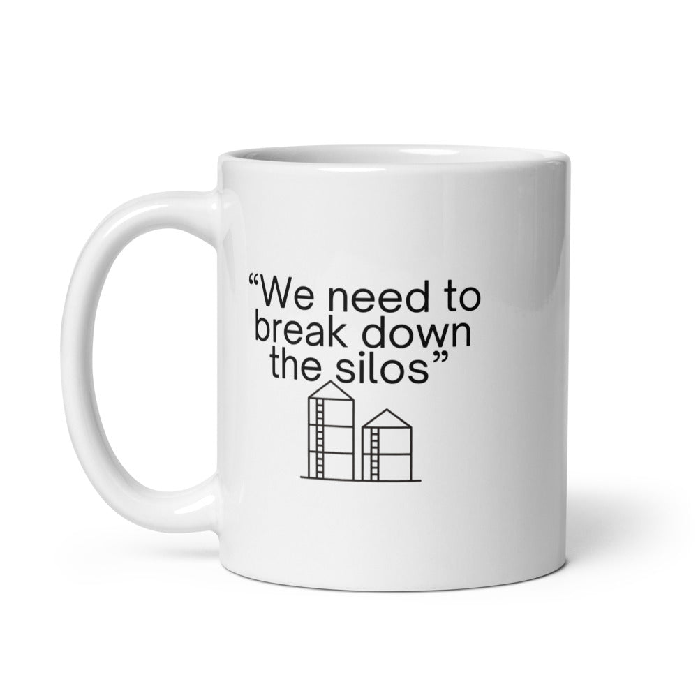 "We need to break down the silos" - Office Jargon Mug