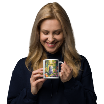 Coffee Mug for Cat Lovers - "Another Day in Paradise"