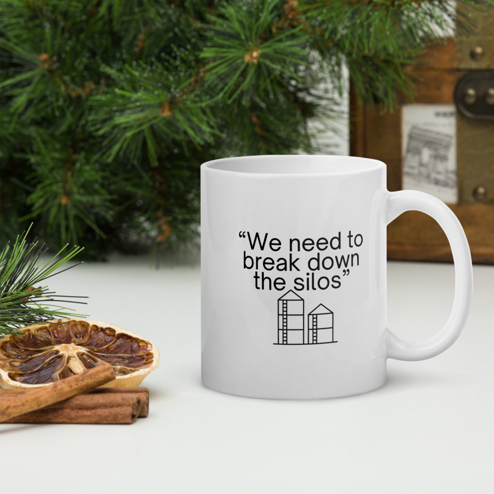 "We need to break down the silos" - Office Jargon Mug