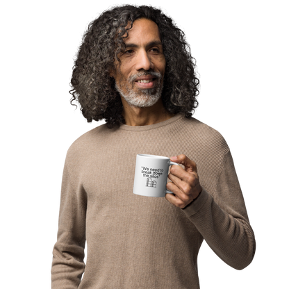 "We need to break down the silos" - Office Jargon Mug
