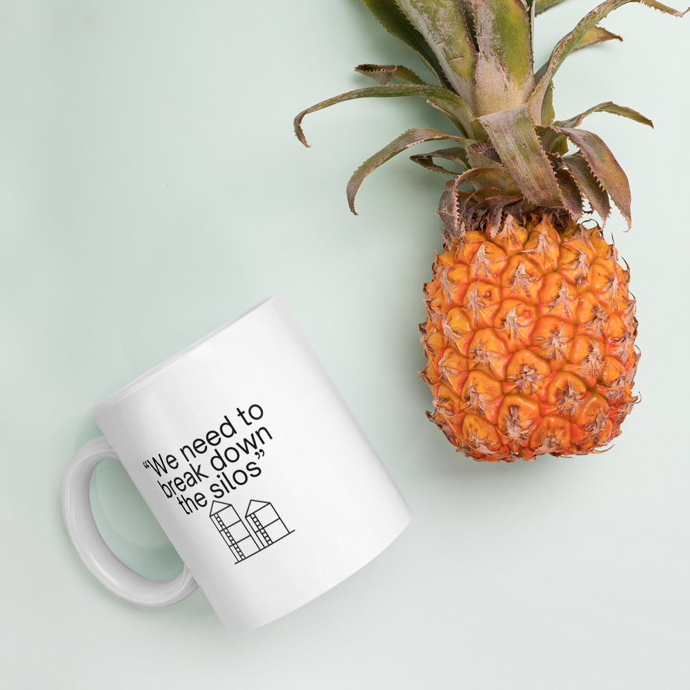 "We need to break down the silos" - Office Jargon Mug