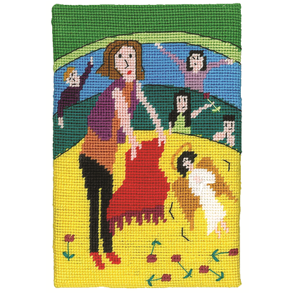 Jennifer Pudney Needlepoint Kit – Fun Designs, perfect for all Skill Levels