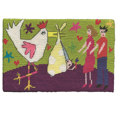 Jennifer Pudney Tapestry Special Delivery