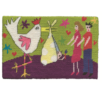 Jennifer Pudney Needlepoint Kit – Fun Designs, perfect for all Skill Levels