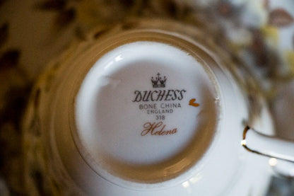 Duchess "Helena" Bone China Trio Tea Set