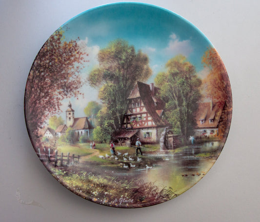 Limited Release Decorator Plate "Romantische Dorfansichten"