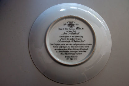 Limited Release Decorator Plate "Romantische Dorfansichten"