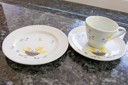 Rare Noritake Japan Children's Dinner Set - Noritake Nippon Toki Kaisha Japan Dinnerware