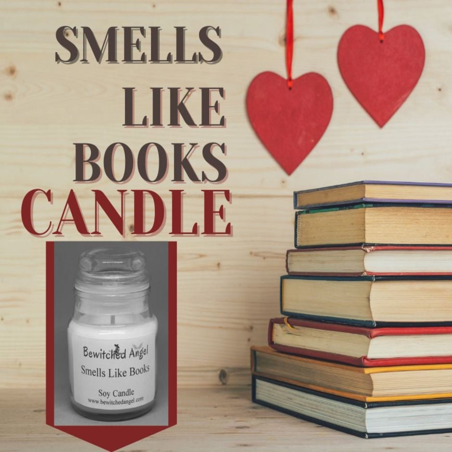 Smells Like Books Candle - Brydo Bibliotheque Candle Type